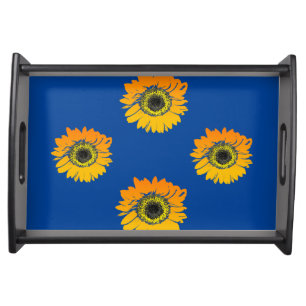 Sunflowers Serving Tray