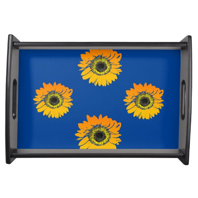 Sunflowers Serving Tray (Front)