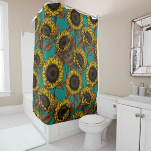 Sunflowers Shower Curtain