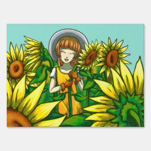 Sunflowers Sign