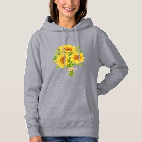 sunflowers special for her hoodie