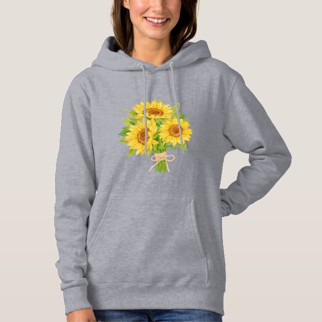 sunflowers special for her hoodie (Front)