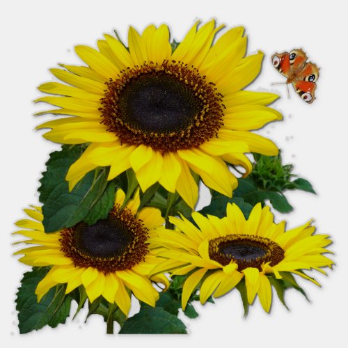 Sunflowers Sticker