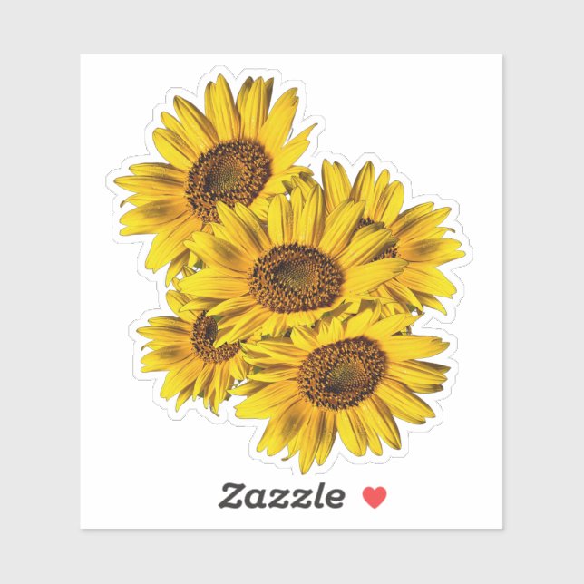 Sunflowers  sticker (Sheet)