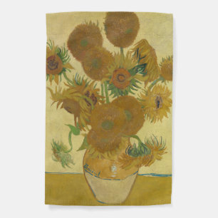 Sunflowers, Still Life Oil Painting, Van Gogh Garden Flag