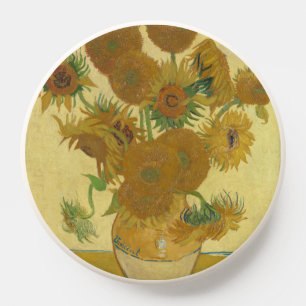 Sunflowers, Still Life Oil Painting, Van Gogh PopSocket