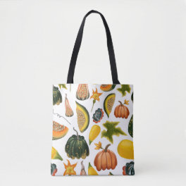 Sunflowers Summer: Vintage Watercolor Pattern Tote Bag