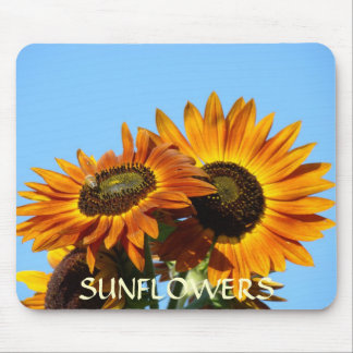 SUNFLOWERS, SUN FLOWERS MOUSE PADS MOUSEPAD