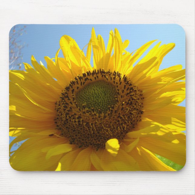 SUNFLOWERS, SUN FLOWERS MOUSE PADS MOUSEPAD (Front)