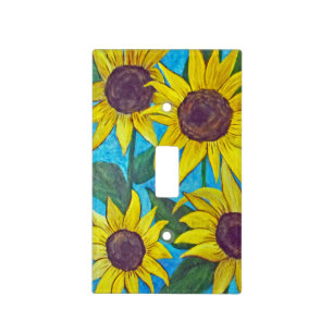 Sunflowers Switch Plate