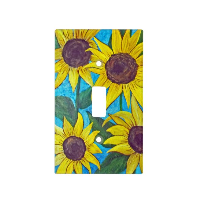 Sunflowers Switch Plate (Front)