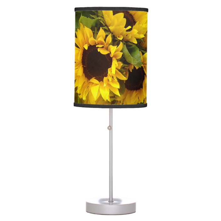 Sunflowers Table Lamp | Zazzle