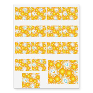 Sunflowers Temporary Tattoos