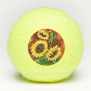 Sunflowers Tennis Balls