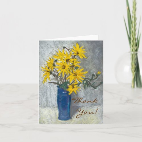 Sunflowers Thank You Notecard