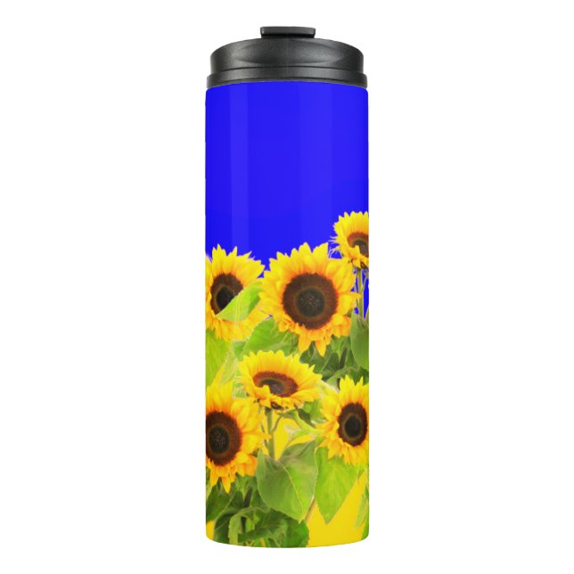 Sunflowers Thermal Tumbler (Front)