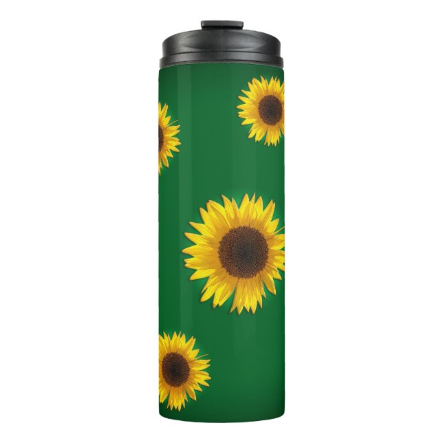 Sunflowers  thermal tumbler (Front)