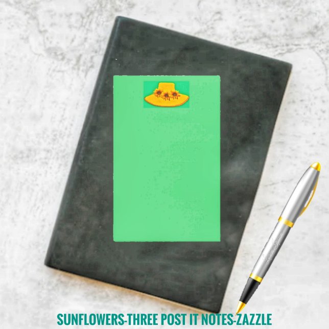 Sunflowers Three   Post-it Notes (Creator Uploaded)