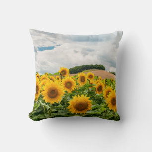 Sunflowers Throw Pillow