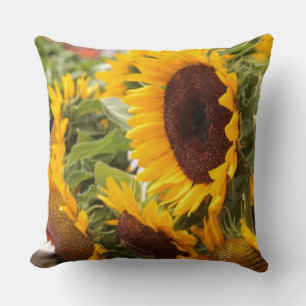 Sunflowers! Throw Pillow