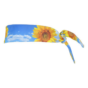 Sunflowers Tie Headband