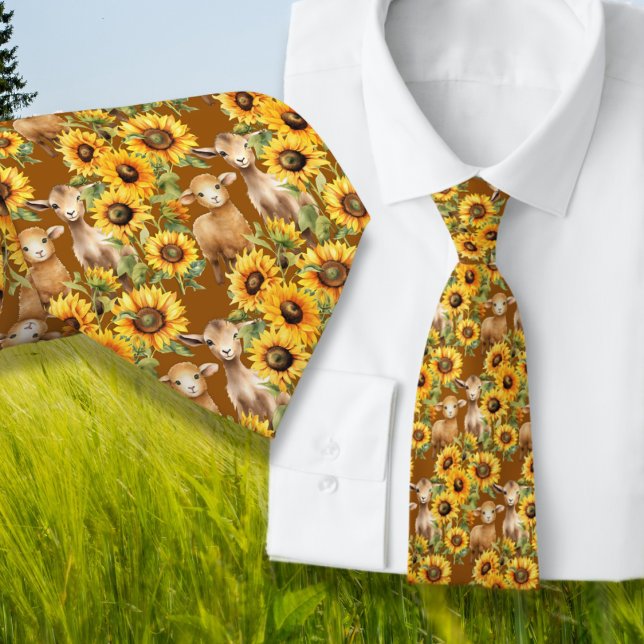 Sunflowers Tie With Farm Animals (Creator Uploaded)