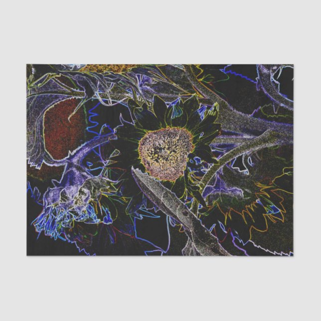 SUNFLOWERS TISSUE PAPER (Front)