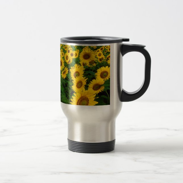 Sunflowers Travel Mug (Right)