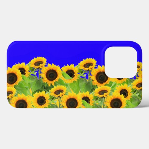 Sunflowers _ Ukrainian Flag Peace Freedom Ukraine  iPhone 13 Pro Case