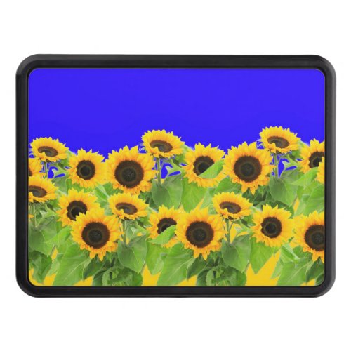 Sunflowers _ Ukrainian Flag Peace Freedom Ukraine  Hitch Cover