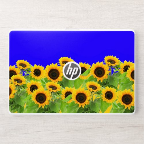 Sunflowers _ Ukrainian Flag Peace Freedom Ukraine  HP Laptop Skin