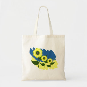Sunflowers Ukrainian. Ukraine Flag. Free Ukraine Tote Bag