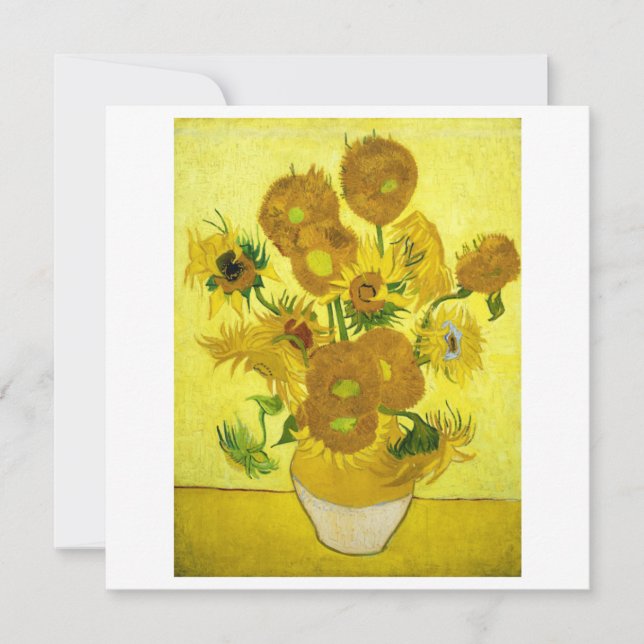 Sunflowers Vincent van Gogh   (Front)