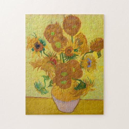 Sunflowers Vincent van Gogh 1889 Jigsaw Puzzle