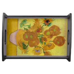Sunflowers, Vincent van Gogh, 1889 Serving Tray