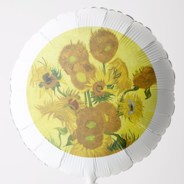 Sunflowers Vincent van Gogh     Balloon (Front)