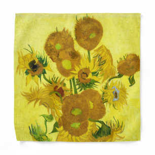 Sunflowers Vincent van Gogh Bandana