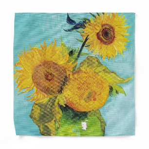 Sunflowers Vincent van Gogh    Bandana