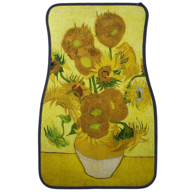 Sunflowers Vincent van Gogh      Car Floor Mat (Front)