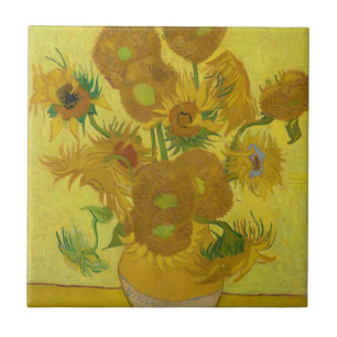 Sunflowers - Vincent van Gogh Ceramic Tile