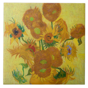Sunflowers, Vincent van Gogh Ceramic Tile