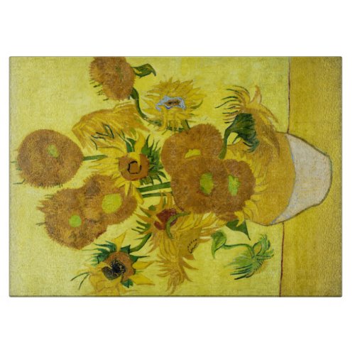 Sunflowers Vincent van Gogh    Cutting Board