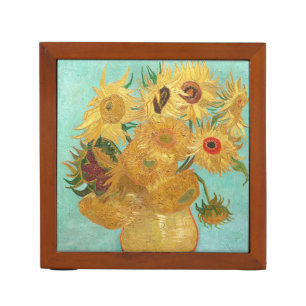 Sunflowers Vincent van Gogh    Desk Organizer