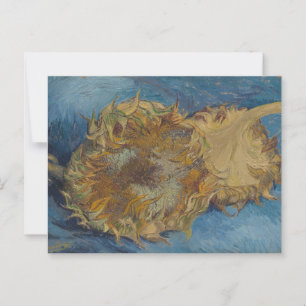 Sunflowers - Vincent van Gogh   Fine Art Postcard