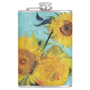 Sunflowers Vincent van Gogh Flask