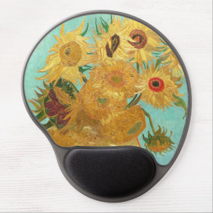 Sunflowers Vincent van Gogh     Gel Mouse Pad