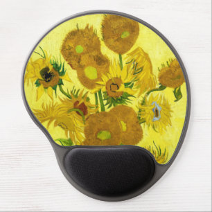 Sunflowers Vincent van Gogh Gel Mouse Pad