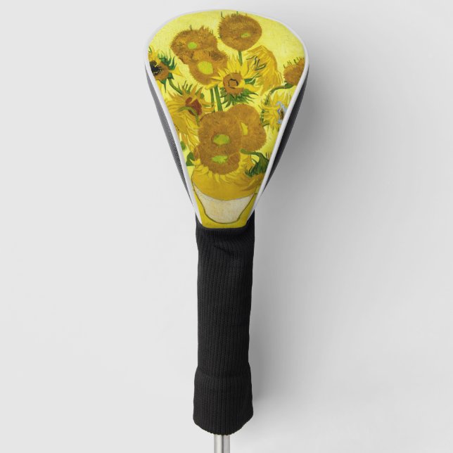 Sunflowers Vincent van Gogh    Golf Head Cover (Front)