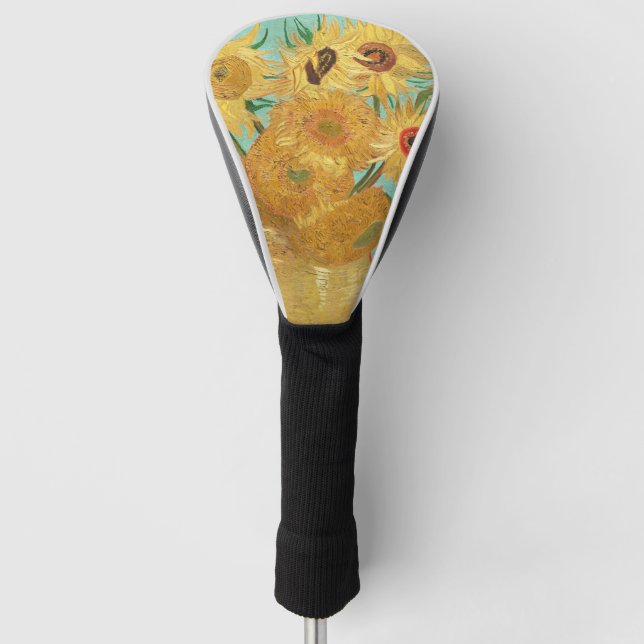 Sunflowers Vincent van Gogh   Golf Head Cover (Front)