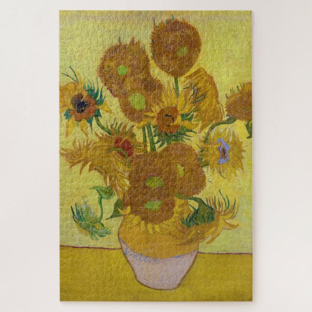 Sunflowers, Vincent van Gogh Jigsaw Puzzle (Vertical)